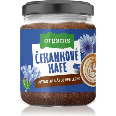 Organis Čakankové kafe rozpustný nápoj bez kofeínu 100 g