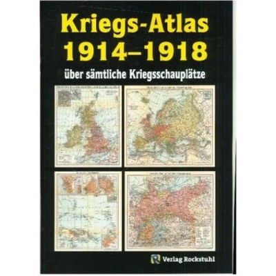 KRIEGS-ATLAS 1914-1918 - ber smtliche KriegsschaupltzePevná vazba