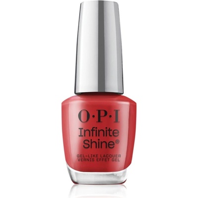 OPI Infinite Shine Silk lak na nechty s gélovým efektom Big Apple Red 15 ml