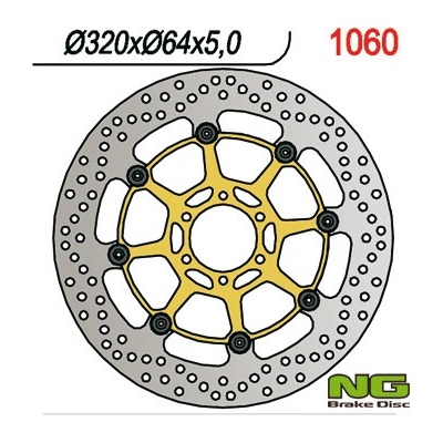 Brzdový kotouč NG Brakes NG1060 | Zboží Auto