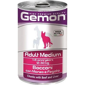 Gemon Adult Medium Beef & Liver 415 g