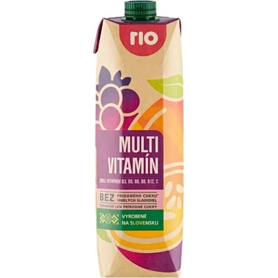 Rio Ovocný multivitamín 1 l