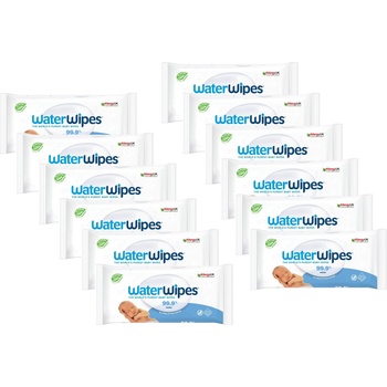 WaterWipes Бебешки почистващи кърпички Water Wipes - Baby, 12 х 60 броя (55099514200228)