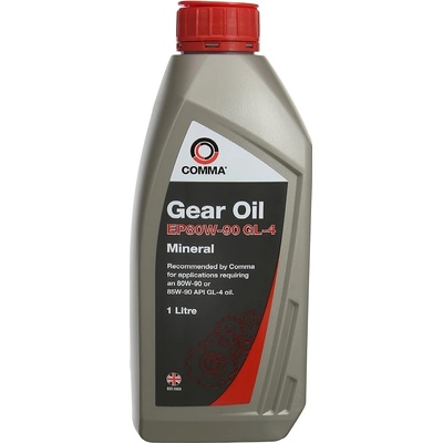 Comma Масло comma gear oil ep gl4 80w90 1 литър