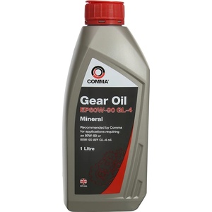 Comma Масло comma gear oil ep gl4 80w90 1 литър