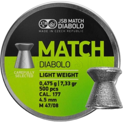 Diabolky JSB Match 4,5 mm 500 ks