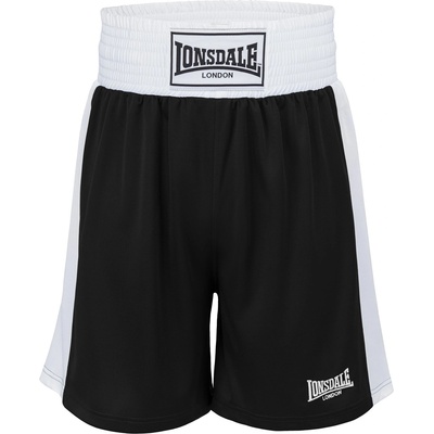 Lonsdale Къси панталони Lonsdale Boxing Shorts - Black/White