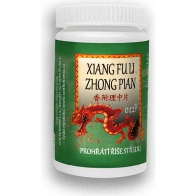 TCM Bohemia 022p 145 Prohřátí říše středu Xiang fu li zhong pian 100 guľôčok