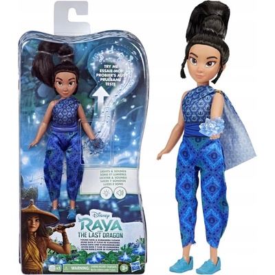 Hasbro Disney Raya: mladá Raya so svietiacim kvetom Kumandry a zvuky