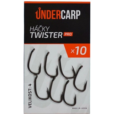 UnderCarp Twister PRO Veľ. 4 10ks