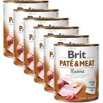 Brit Консерва Brit Paté & Meat Заек 6 x 800 г