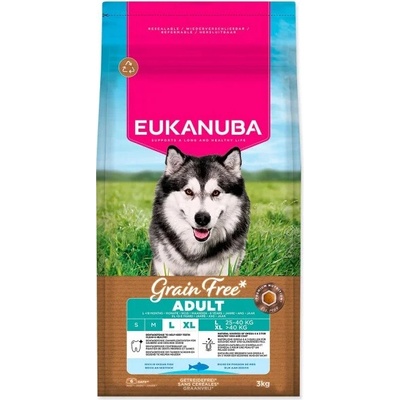 Eukanuba Grain Free Adult Large Ocean Fish 3 kg