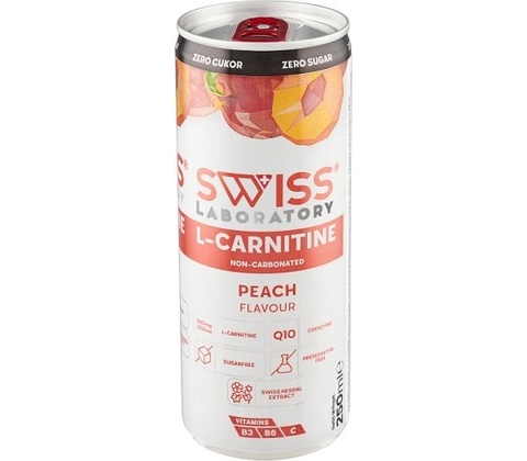 Swiss Laboratory L-Carnitine vitamínový nápoj 250 ml