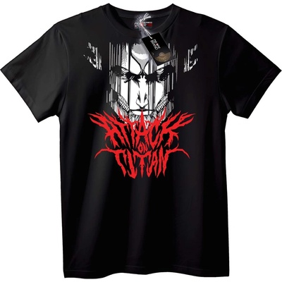 NOONEBRAND Тениска Тъмен Пламък - XS, Black