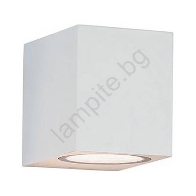 E150 - Екстериорен аплик 1xGU10/15W/230V IP54 бял (UN1542)