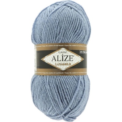Alize Lanagold Classic 221 jeans melírovaná svetlá