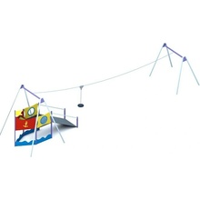 Playground System Lanová dráha na detské ihriská Loď 25 m