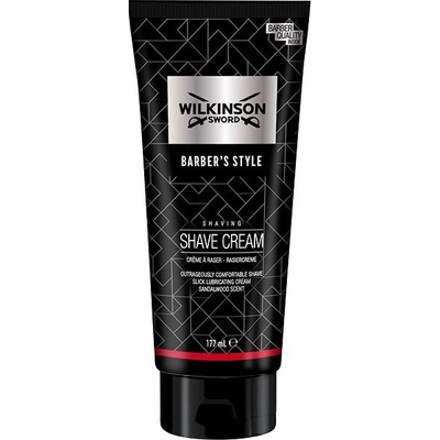 Wilkinson Sword Barbers Style Shave Cream krém na holení pro muže 177 ml – Zbozi.Blesk.cz