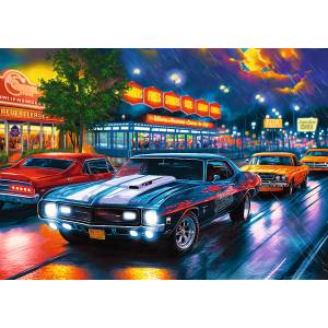 Trefl - Puzzle Premium Plus: Night Ride - 1 000 piese