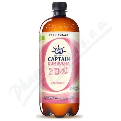 The Gutsy Captain Kombucha malina zero BIO 1 l