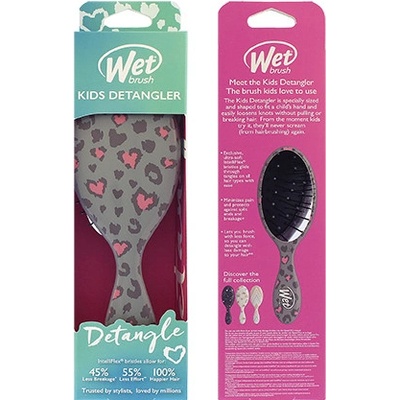 Wet Brush Kids Detangler kefa na vlasy Leopard