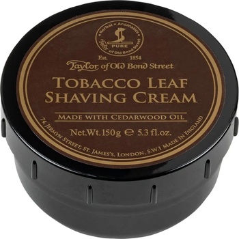 Taylor of Old Bond Street - Tobacco Leaf Shaving Cream (150 g) Тютюнев крем за бръснене Крем за бръснене