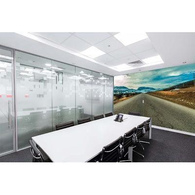 DIMEX ART Самозалепваща се флизелинова фототапета път към снежната планина 375 x 250 см