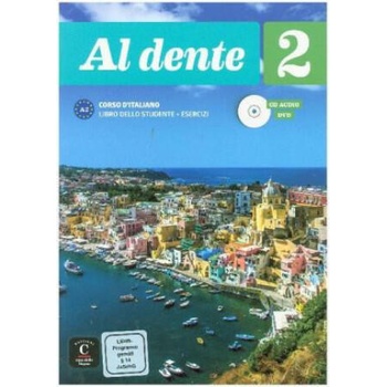 Image 1 of Al dente 2 (A2). Internationale Ausgabe. Libro dello studente + esercizi + CD + DVD