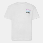 Replay Тениска Replay Men's Aloha State T-Shirt - White