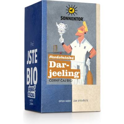 Sonnentor Darjeeling černý čaj porcovaný dvoukomorový 27 g