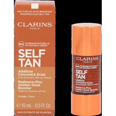 Clarins samoopaľovací prípravok na pleť Self Tan (Radiance-Plus Gold en Glow Face Booster) 15 ml