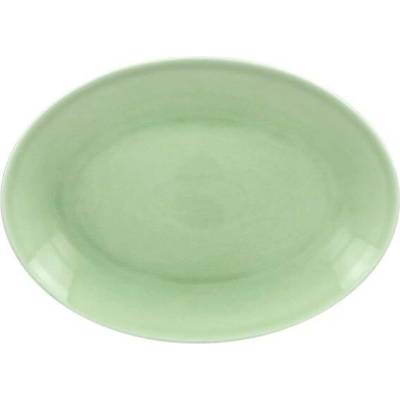 RAK Porcelain Vintage talíř oválný 26 x 19 cm zelená RAK-VNNNOP26GR