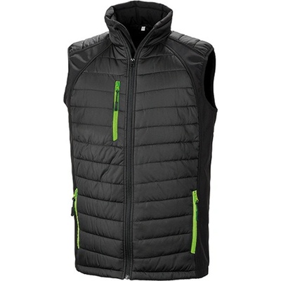 Result Unisex hybridní vesta se softshellem R238X black
