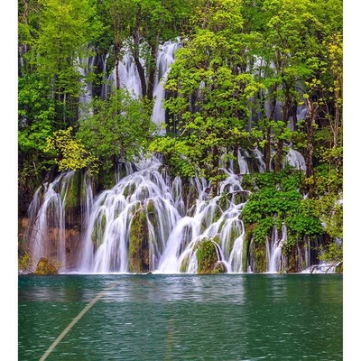 Dimex MS-3-0078 vliesová fototapeta na zeď Plitvické jazerá rozmery 225 x 250 cm