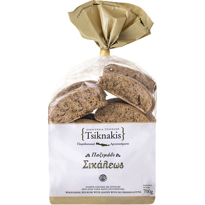 Raks Ръжни сухари по традиционна критска рецепта, 700 g | Raks (Q2048 RS)