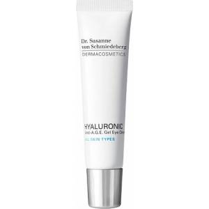 Dermacosmetics Dr. Susanne Von Schmiedeberg Hyaluronic Anti-A. G. E. Gel Eye Cream Продукт за очи дамски 15ml