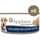 Krmivo pro psy Applaws Dog kuře losos & zelenina 6 x 156 g