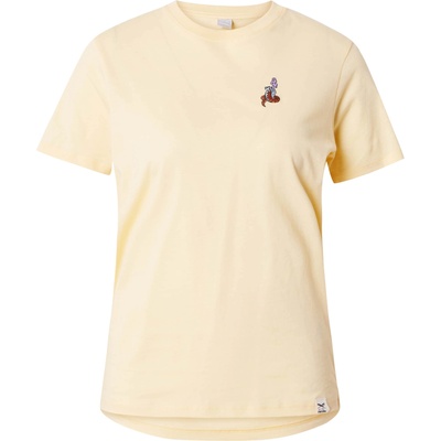 Iriedaily Тениска 'Snaky' жълто, размер S