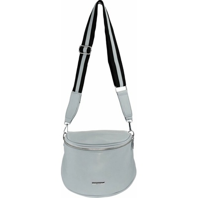 DIANA dámska crossbody koženková kabelka Nebeská modrá