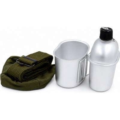 DRAGOWA Tactical алуминиева манерка 800ml (DRG216.aluminium)