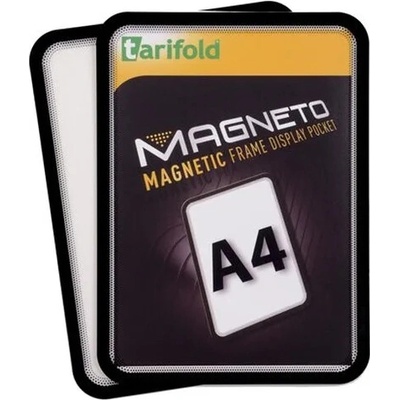 DJOIS Informačný rám, magnetická zadná strana, A4, DJOIS "Magneto", čierna