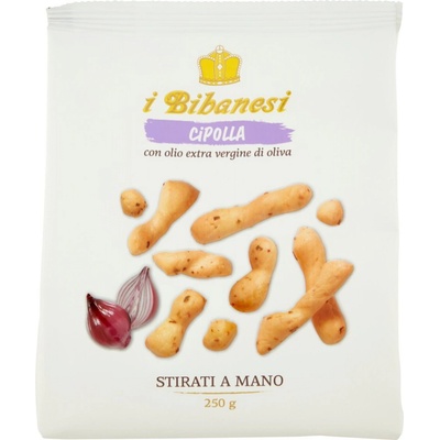 Bibanesi tyčinky cibuľové s extra panenským olivovým olejom 250 g