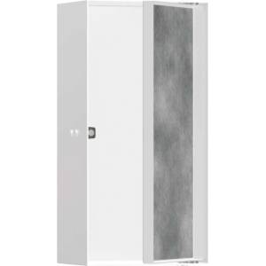 Hansgrohe XtraStoris Rock - Ниша за вграждане в стена, с вратички, 30x15x10 см, матово бяло 56082700 (56082700)