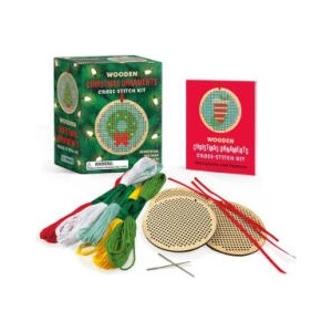 Wooden Christmas Ornaments Cross-Stitch Kit (2025)