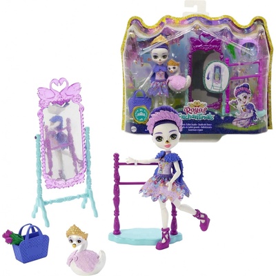 Mattel Enchantimals Grande Ballet Studio Sarely Swan