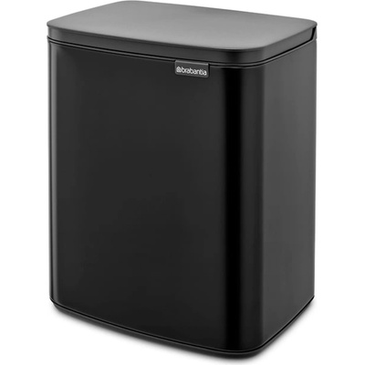 Brabantia Кош за смет Brabantia Bo Small 12L, Matt Black (1006635)