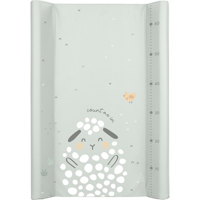 KikkaBoo Твърда PVC подложка за повиване 50х80см Sleepy Sheep (31108060109)