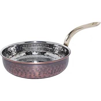 Horecano ANTIQUE-Мини тиганче с релеф и медно покритие 18cm x 4.50cc - 900 ml(SG-86205(C) (0184129)