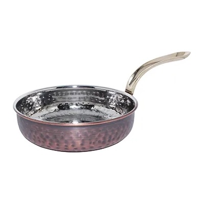 Horecano ANTIQUE-Мини тиганче с релеф и медно покритие 18cm x 4.50cc - 900 ml(SG-86205(C) (0184129)