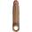 SHAFT sheath model f 6.9 inch liquid silicone sleeve oak